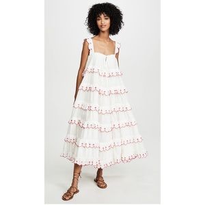 SALE ⭐️ INNIKA CHOO Iva Biigdres Dress scallop frills dress